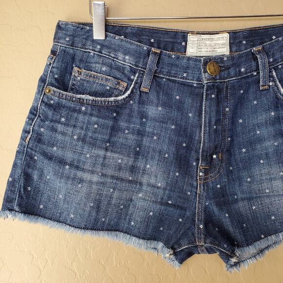 Current/Elliot The Boyfriend Star Print Shorts - Picture 3 of 8